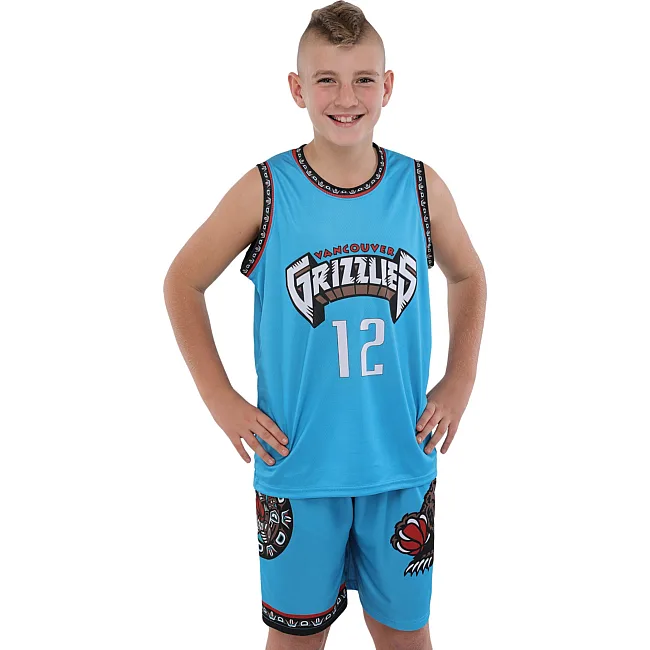 Детская баскетбольная форма
 NBA клуб Vancouver Grizzlies 12 BA-9832 (Голубой)