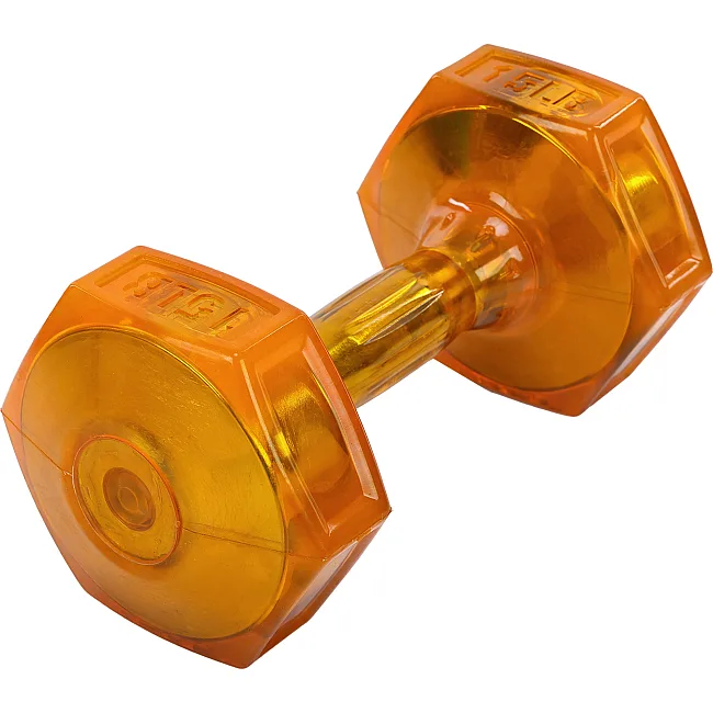 Гантель для фитнеса с TPU покрытием ZELART
 Jelly Urethane Coated Dumbbells TA-2946-15LB 1шт 6,8кг (Оранжевый)