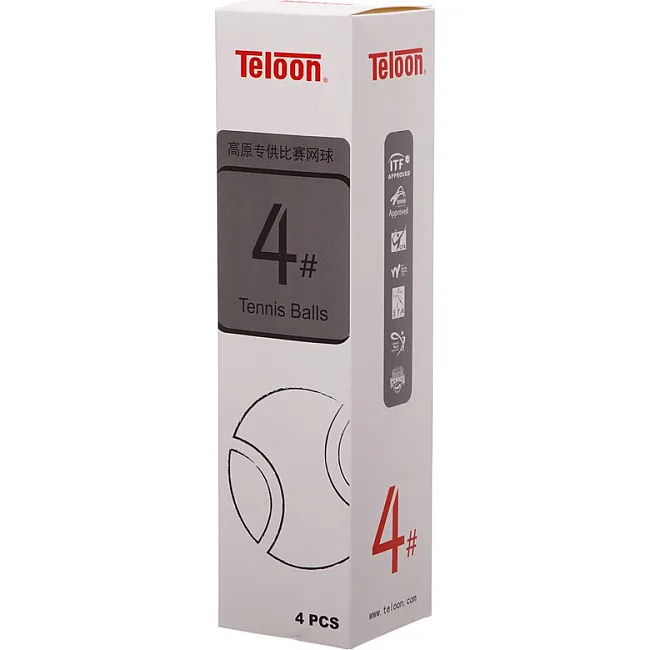 Тенісний м'яч
 TELOON-4 T22754 4шт