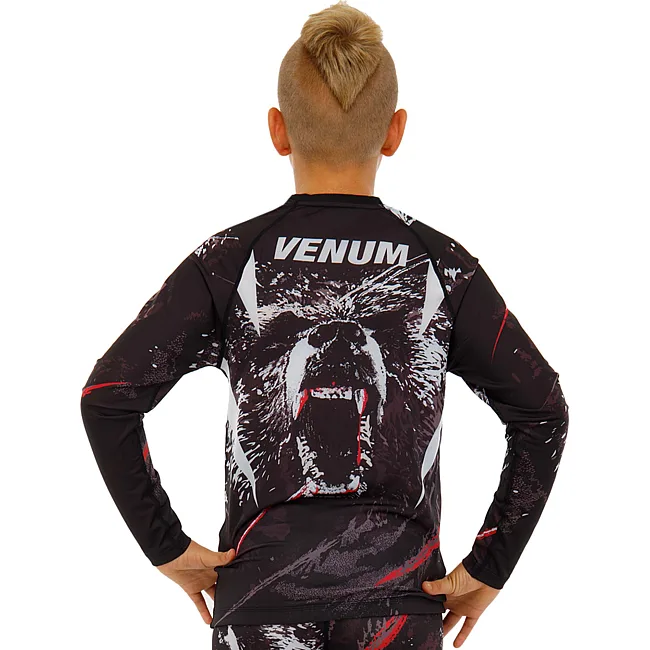 Костюм компресійний дитячий рашгард лонгслів та штани VENUM
 GRIZZLY 9505B-9605B XXS
-S (Чорний)