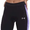 Лосины леггинсы спортивные женские короткие (3/4) UNDER ARMOUR E304 (Черный-серый)