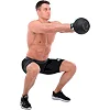 Гиря-колокол чугунная окрашенная BALL BELL LiveUp LP8047-26LB вес 12кг