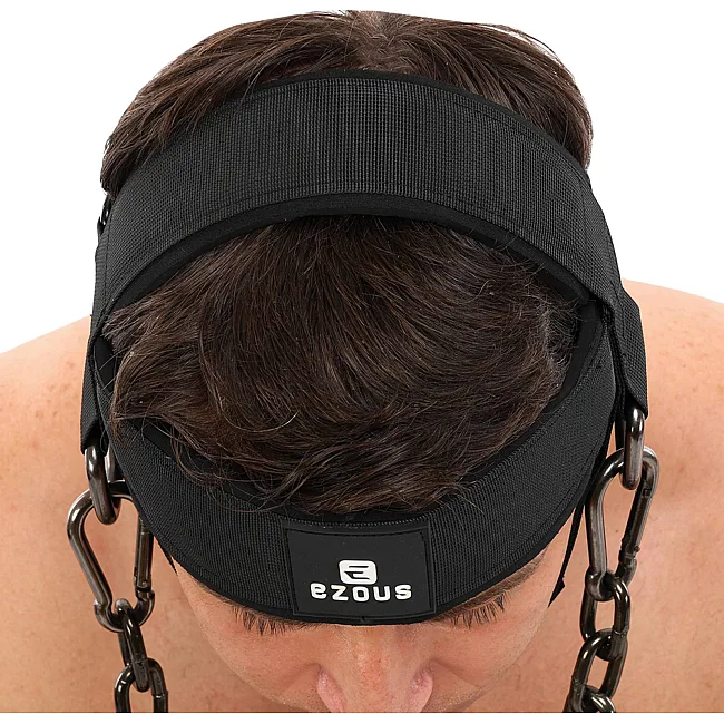 Упряжь тренажер для тренировки мышц шеи NECK HARNESS EZOUS N-06