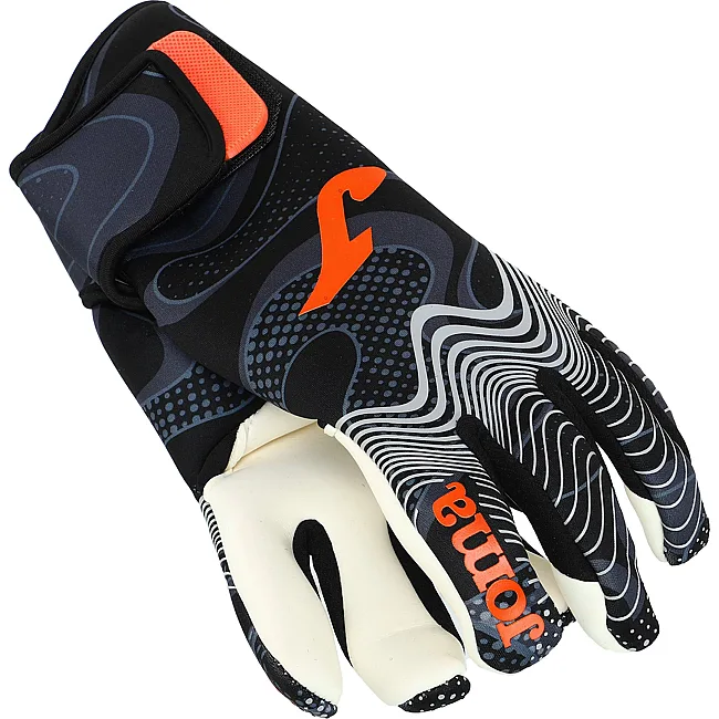 Вратарские перчатки
 профессиональные с защитой пальцев JOMA

 PANTHER 401361-108
 7-12 (Черный-белый)