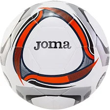 Мяч футбольный Joma LIGHT HYBRID (290 гр) белый, оранжево-черный 5