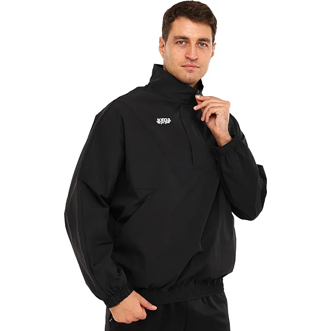 Свитшот унисекс на молнии JOMA

 MIMETIC 104006-100 (Черный)