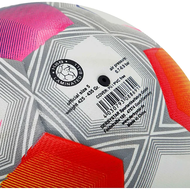 Футбольный мяч
 SP-SPORT
 FB-9825 №5 PU (Белый-синий-желтый)