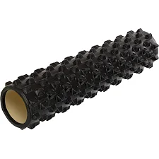 Ролер масажний циліндр (ролик мфр) 61см Rumble Roller SP-SPORT FI-6280 (Чорний)