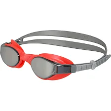Очки для плавания взрослые MADWAVE RAY Mirror M042002 (Серый-коралловый)