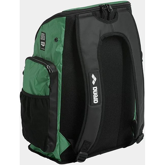 Спортивный рюкзак Arena SPIKY III 45L черный, зелёный 50,8x28x35,6 см