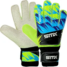 Вратарские перчатки SOCCERMAX FB-4228 (Синий-желтый)