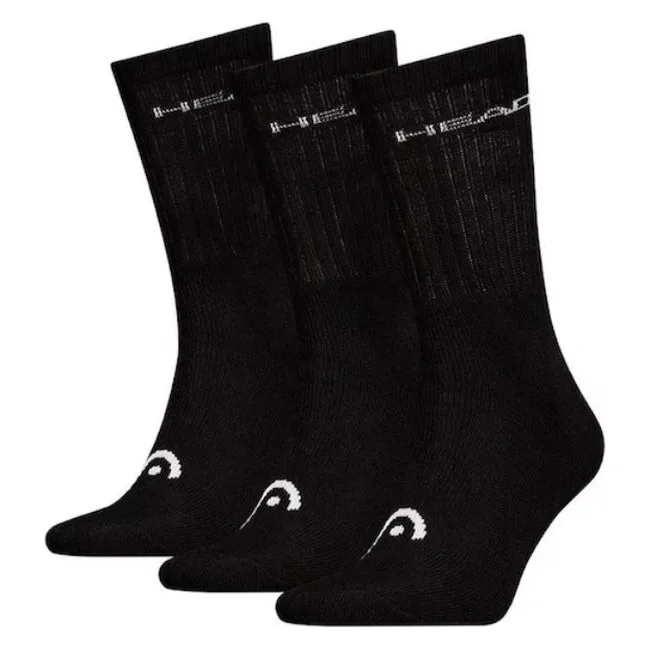 Носки Head ELEMENTS ALL SPORTS CREW 3P черный