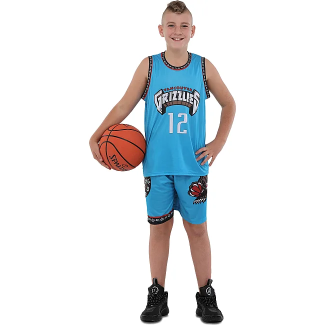 Детская баскетбольная форма
 NBA клуб Vancouver Grizzlies 12 BA-9832 (Голубой)