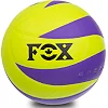 Волейбольный мяч FOX SD-V8007 №5 PU (Лимонный-фиолетовый)
