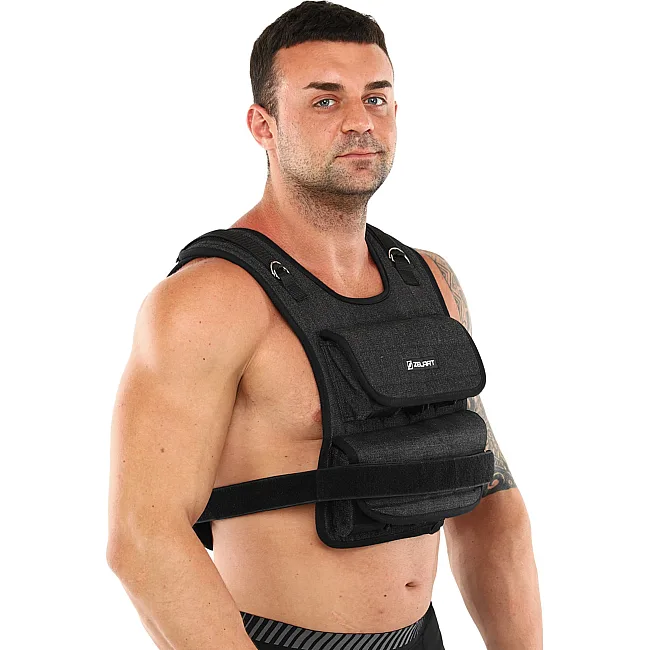 Утяжелительный жилет
 с регулируемым весом ZELART
 WEIGTH VEST TA-7805-20 вес-0,5-20кг