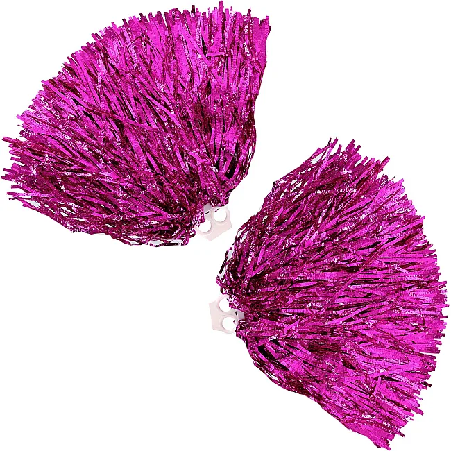 Помпони матові для танців із захватами-кільцями
 SP-SPORT
 Pom-Poms C-0833 2шт (Рожевий)