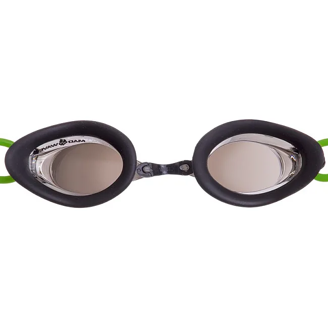 Стартовые очки для плавания

 MADWAVE
 STREAMLINE Mirror II M045702 (Зеленый-черный)