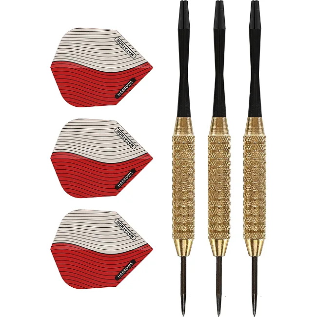 Дротики для дартса
 цилиндрические HARROWS
 PROBRASS HEAVY BC106 24гр 3шт
