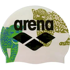 Шапка для плавания Arena HD CAP белая, мультиколор