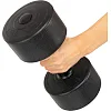 Гантель для фитнеса с PE покрытием ZELART
 TA-4759-5 1шт 5кг (Черный)