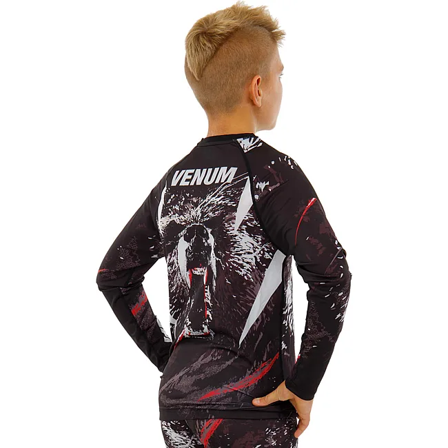 Костюм компресійний дитячий рашгард лонгслів та штани VENUM
 GRIZZLY 9505B-9605B XXS
-S (Чорний)
