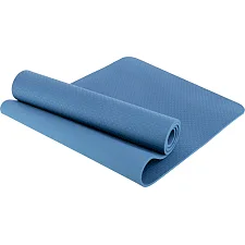 Коврик для йоги и фитнеса TPE SP-PLANETA FI-6336 183x61x0,8см (Синий)
