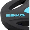 Блин для штанги полиуретановый
 LiveUp LP8020-25 ø51мм 25кг