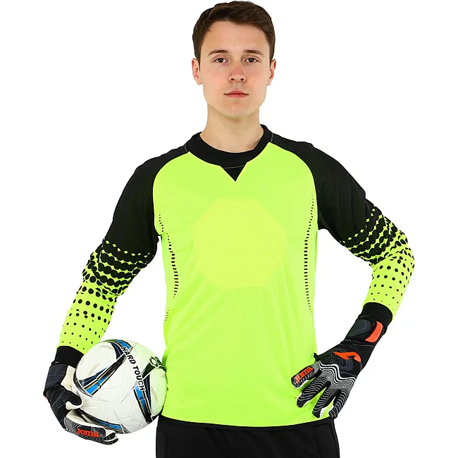 Вратарские перчатки
 профессиональные с защитой пальцев JOMA

 PANTHER 401361-108
 7-12 (Черный-белый)