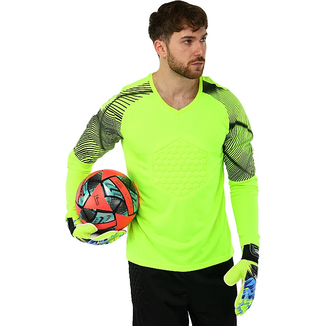 Вратарские перчатки
 SOCCERMAX FB-4228 (Синий-желтый)