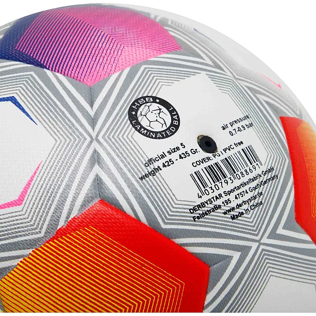 Футбольный мяч
 SP-SPORT
 FB-9825 №5 PU (Белый-синий-желтый)