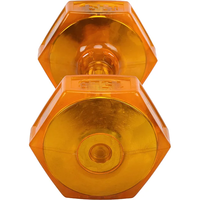 Гантель для фитнеса с TPU покрытием ZELART
 Jelly Urethane Coated Dumbbells TA-2946-15LB 1шт 6,8кг (Оранжевый)