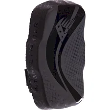 Тай-пэд ударный для Муай Тай изогнутый с ремнями и ручкой PU VELO VL-2227 37x22x9см 1шт (Черный)