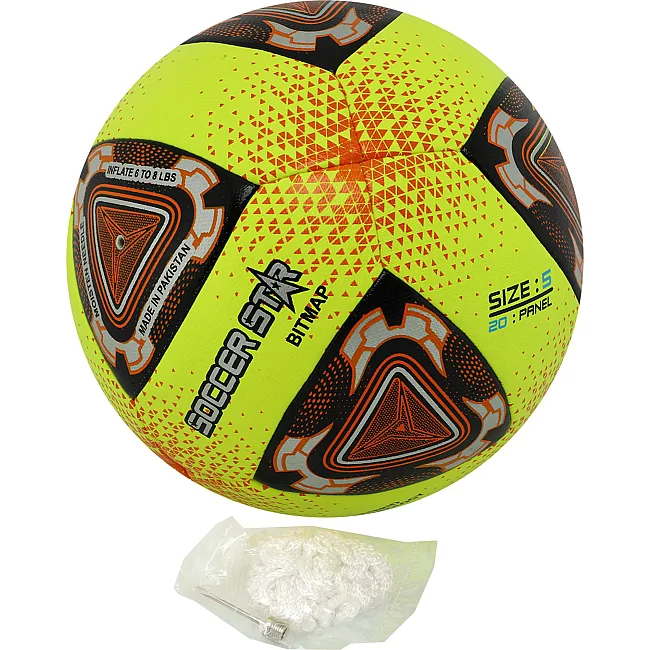 Футбольный мяч
 HIBRED SOCCER STAR FB-6037 №5 PU (Желтый)