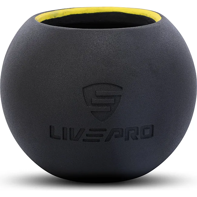 Гиря-колокол чугунная окрашенная BALL BELL LiveUp LP8047-26LB вес 12кг