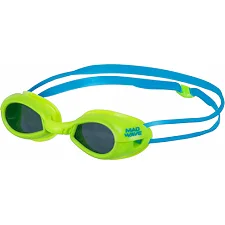 Детские очки для плавания MADWAVE COMET KIDS M041003 (Салатовый-голубой)