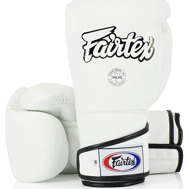Боксерські рукавиці для спарингу Fairtex BGV6 Angular White