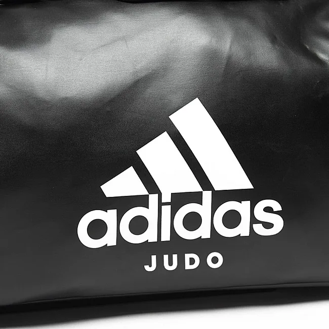 Дорожня сумка на колесах з білим логотипом Adidas Judo (ADIACC056J)