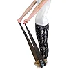 Эластичная лента для спорта POWER SYSTEM PS-4123 Flat Stretch Band Level 3 Black (12-15кг.)