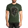 Футболка AFFLICTION Skull Ranger Reversible Green Black