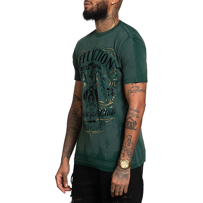 Футболка мужская AFFLICTION AC Rust Club A26017