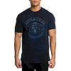 Футболка мужская AFFLICTION Diamond Head Tee DK Navy