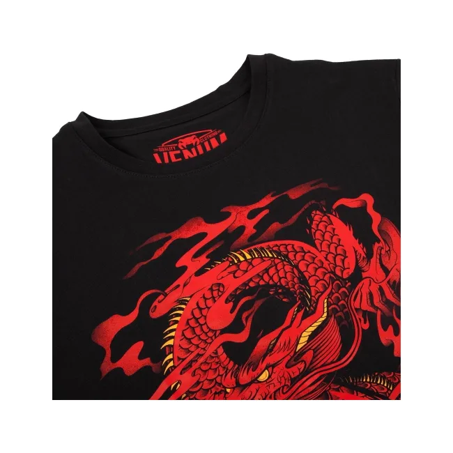 Футболка VENUM Dragons Flight Black Red