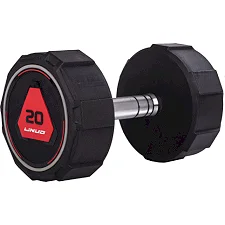 Гантель профессиональная LI NUO TA-3618-20 1шт 20кг