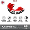 Капа для бокса OPRO Self Fit GEN5 Platinum Fangz