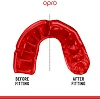 Капа для бокса OPRO Self Fit GEN5 Platinum Fangz