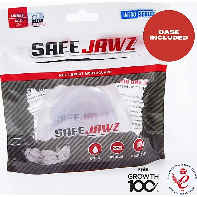 Капа для бокса SafeJawz Intro Series - White Adult