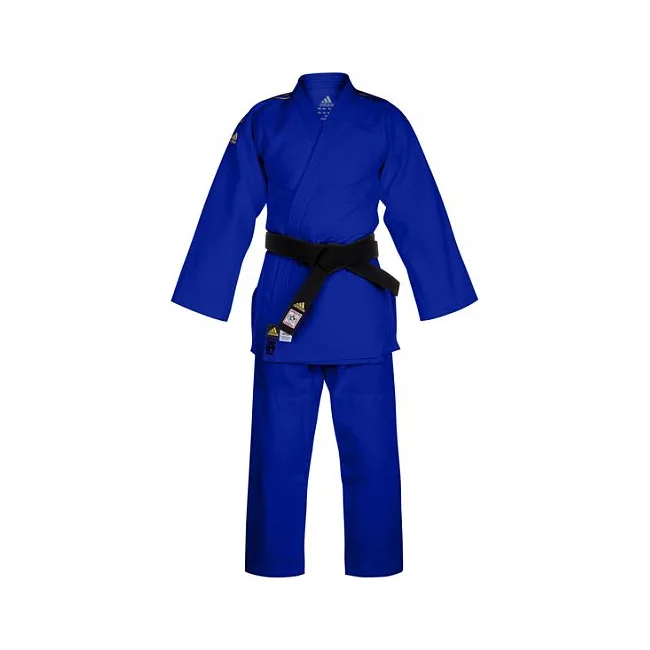 Кимоно для дзюдо Adidas Champion 2 с лицензией IJF (синий)