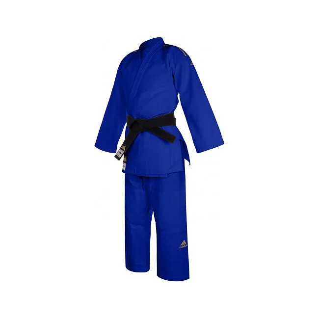 Кимоно для дзюдо Adidas Champion 2 с лицензией IJF (синий)