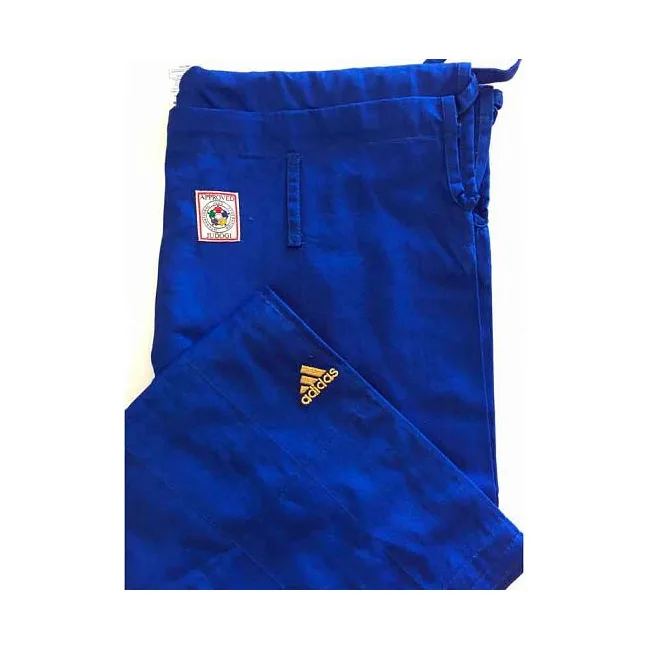 Кимоно для дзюдо Adidas Champion 2 с лицензией IJF (синий)