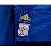 Кимоно для дзюдо Adidas Champion 2 с лицензией IJF (синий)